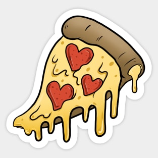 Take a Little Pizza my Heart Sticker